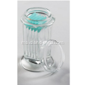 5PCS Jenis Coplin Glass Slide Microscope Slide Staining Jar